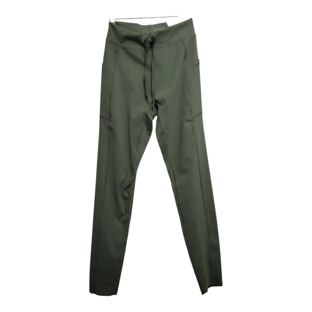 Aerie Offline Leggings Green High Waisted Pockets Size Medium Athleisure NEW